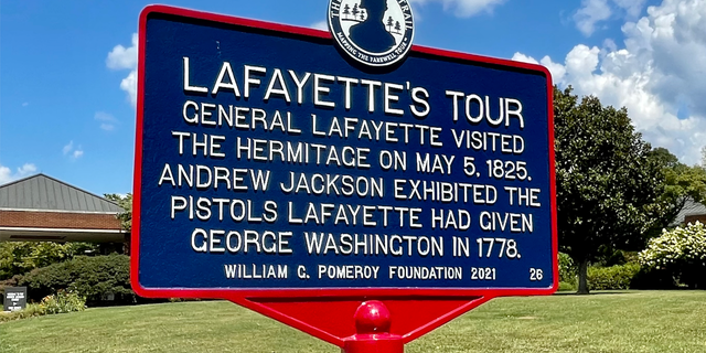 The Marquis de Lafayette celebrated the 50th anniversary of the American Revolution with a tour in 1824-25 of all 24 states then in the union. Stops included The Hermitage in Nashville — home of Andrew Jackson, war hero, senator and future president.
