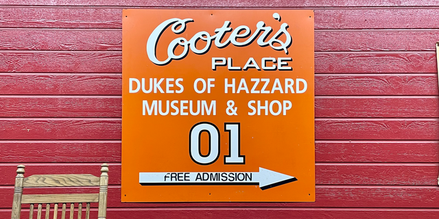 The "Dukes of Hazzard" museum in Nashville is located in a strip-mall outside Opryland in front of a sprawling honky-tonk district. 