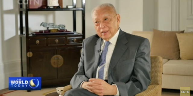 Tung Chee-hwa, vice-chairman of the Chinese People's Political Consultative Conference (CPPCC).