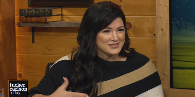 Gina Carano tells it all in an interview with Tucker Carlson on Fox Nation.