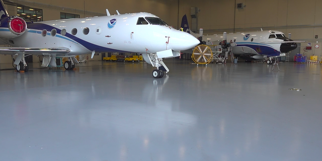 NOAA's two Lockheed WP-3D Orion "Hurricane Hunters" play a key role in collecting data during Hurricane Season. 