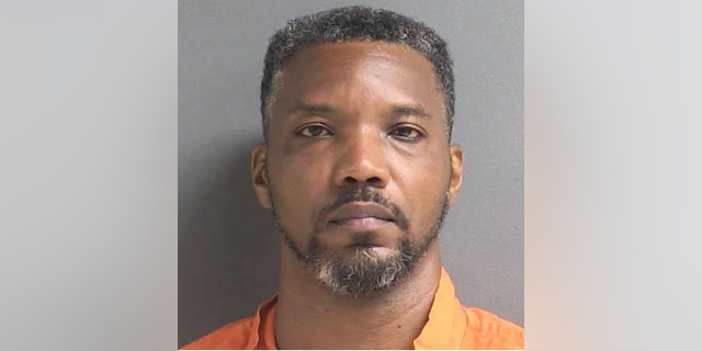 A booking photo of Michael Williams after he allegedly murdered his ex-wife and her son in an argument over electricity usage at their home in Deland, Fla.