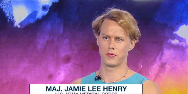 Maj. Jamie Lee Henry in an interview that aired on MSNBC in 2015.