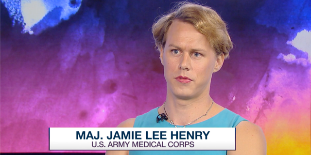 Maj. Jamie Lee Henry in an interview that aired on MSNBC in 2015.
