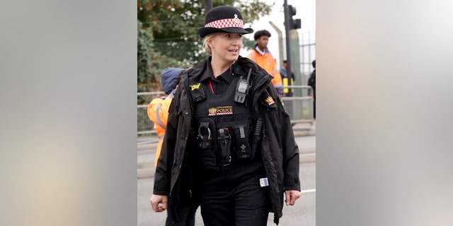 Penny Lancaster is a special constable with the City of London Police.