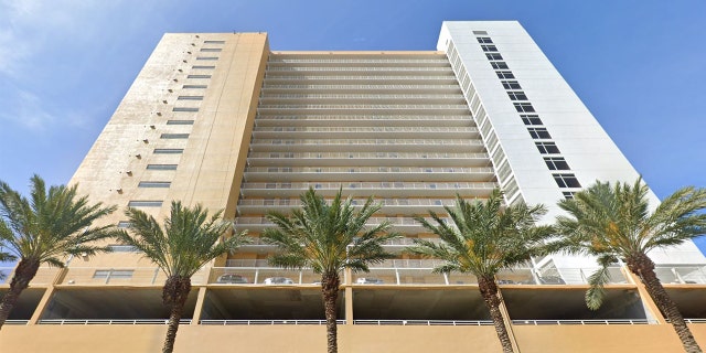 The Sterling Reef resort in Panama City Beach, Florida, is seen in this undated Google Street View image.