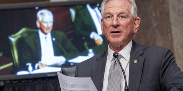 Sen. Tommy Tuberville, R-Ala., told Fox News Digital that Republicans need "to look at their own house" on government spending.