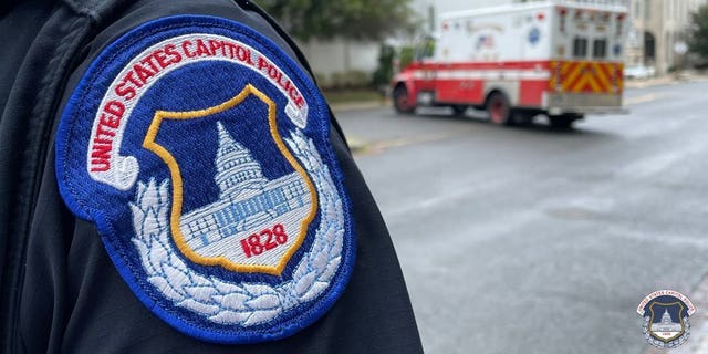 A patch for a United States Capitol Police Officer
