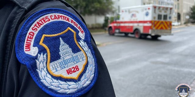 A patch for a United States Capitol Police Officer