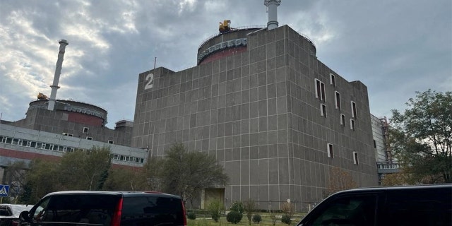 A view shows the Russian-controlled Zaporizhzhia Nuclear Power Plant during a visit by members of the International Atomic Energy Agency (IAEA) expert mission, in the course of Ukraine-Russia conflict outside Enerhodar in the Zaporizhzhia region, Ukraine, in this picture released Sept. 2, 2022.