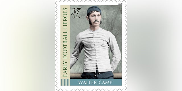 The U.S. Postal Service issued a Walter Camp stamp in 2003 to pay tribute to his unparalleled contributions to American football. Pudge Heffelfinger played for Walter Camp at Yale.