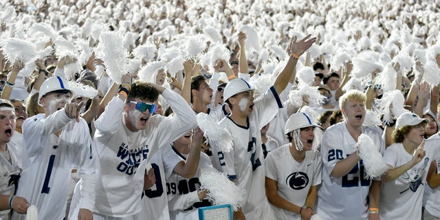 Walter Camp's legacy lives on in the size, scope and success of college and professional football in America. Beaver Stadium, home of Penn State University football, seats nearly 107,000 people, making it one of the largest arenas in global sports. Shown in this image: Auburn Tigers at Penn State Nittany Lions, Sept. 18, 2021.  