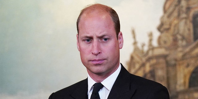 Britain's Prince William, Prince of Wales attends a meeting of the Accession Council inside St James's Palace in London on Sept. 10, 2022, to proclaim Britain's King Charles III as the new King.