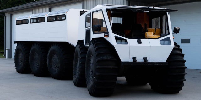 The Sherp Ark is a 10-wheel-drive UTV