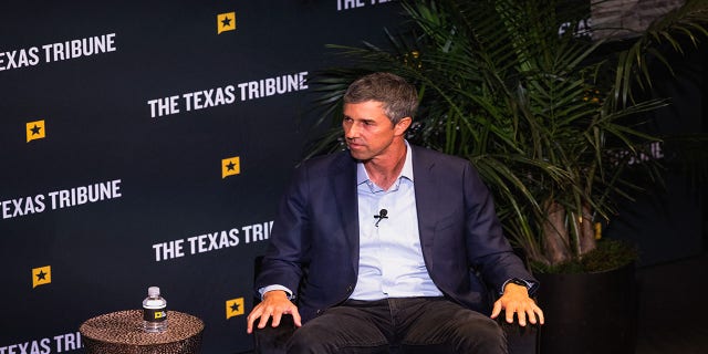 Beto O'Rourke, Democratic gubernatorial candidate for Texas, during The Texas Tribune Festival in Austin, Texas, US, on Saturday, Sept. 24, 2022.