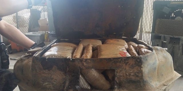 On Thursday, CBP officers at the Nogales POE seized: Approximately 72,000 fentanyl pills 2.45 pounds of fentanyl powder 2.9 pounds of cocaine 44.75 pounds of methamphetamine in the gas tank of a vehicle.