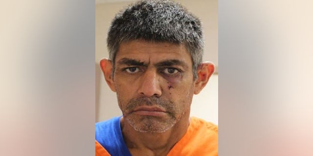 Ricardo Jamie-Ruiz, 45, allegedly tried taking a weapon from Texas National Guard soldier at the southern border. 