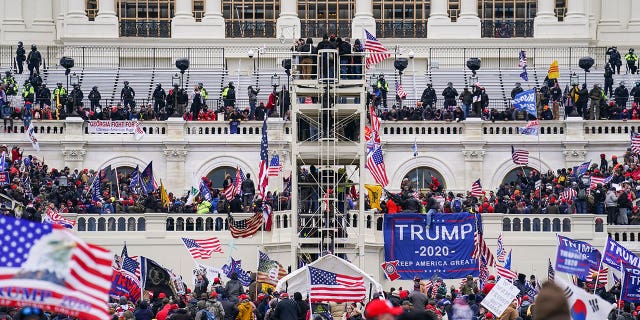 Rally at the U.S. Capitol on January 6, 2021.