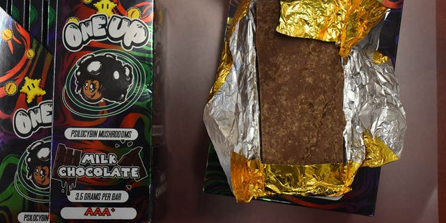 The chocolate bars were seized during a recent search warrant on a meth den in Winter Haven, Florida, FOX13 Tampa reported.