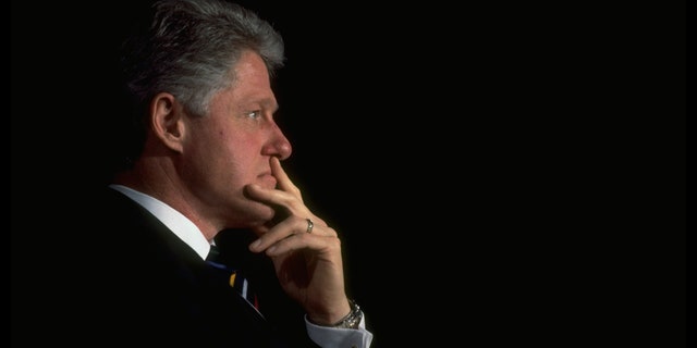 Le président Bill Clinton en 1996.