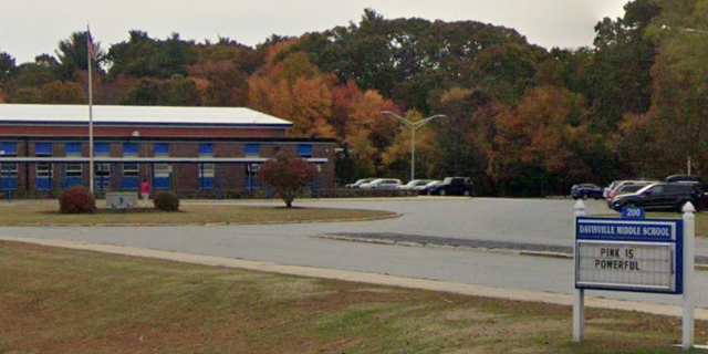 The teacher was placed on administrative leave from his job at Davisville Middle School.