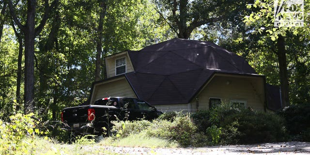 September 29, 2022. A view of Stephen's Collier home in Athens, Georgia. His wife Debbie Collier was murdered 60 miles north of Athens three weeks ago. 