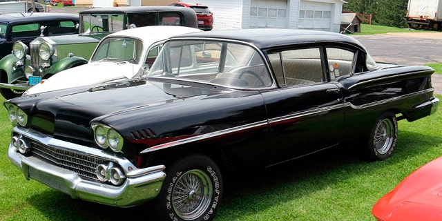This 1958 Chevy Delray is the car Elmer Duellman owned when he met his wife Bernadette.