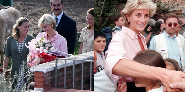 Elizabeth Debicki was dressed as Princess Diana during her trip to Bosnia in 1997 to visit landmine victims.