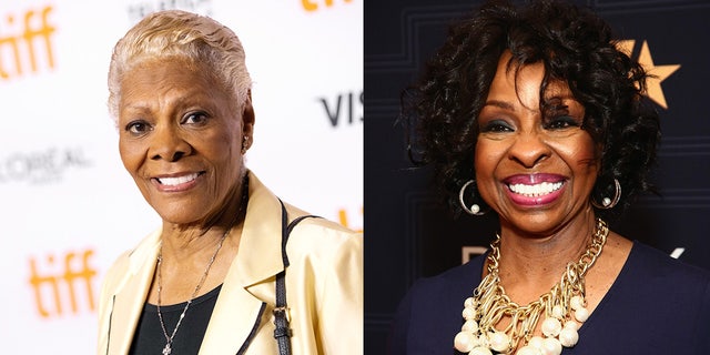 Dionne Warwick, left, was mistaken for Gladys Knight by ESPN commentators at the U.S. Open.