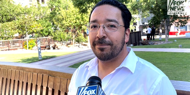 Aaron says the economy and inflation are his top priorities this election cycle.