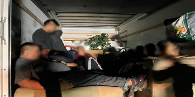Border Patrol agents in El Paso, Texas, rescued 13 migrants locked in a U-Haul truck without oxygen on September 20, 2022.