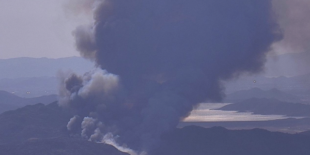 Neighborhoods in East Hemet were under evacuation orders. 