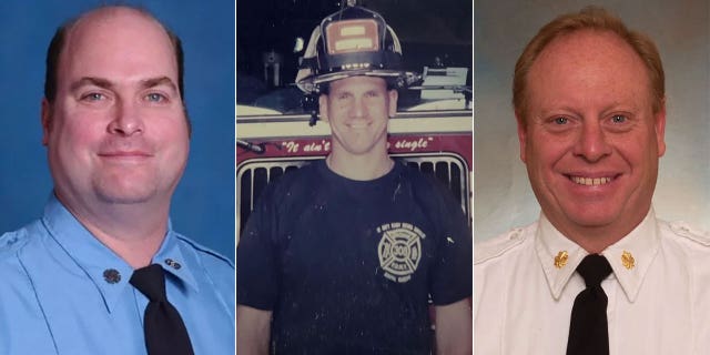 From left to right, firefighters William M. Hughes, Gregg E. Lawrence and Joseph A. McKie died from 9/11 related illnesses over the past few days.