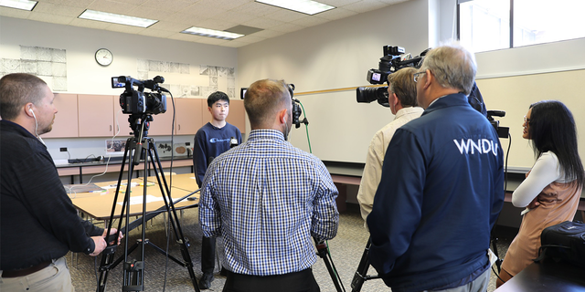 Felix Zhang, now a senior at Penn High School in Mishawaka, Indiana, passed the test with a score of 108 out of 108. 