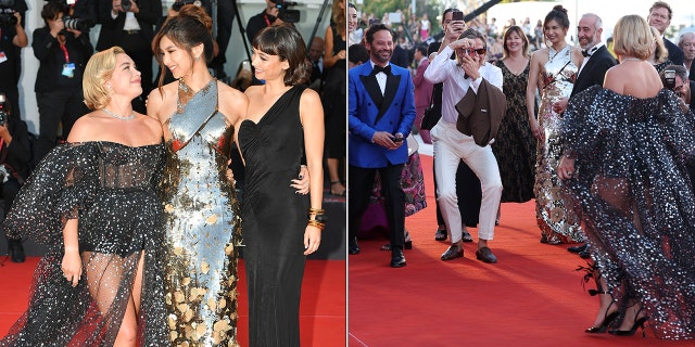 Florence Pugh did not pose in photos with Olivia Wilde.