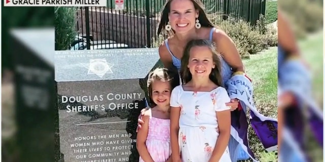 At the time of her husband's passing, Gracie Parrish Miller was 29 years old with 4-year-old and 16-month-old daughters.