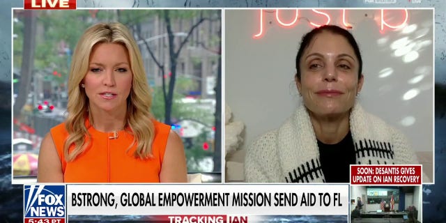 Philanthropist and entrepreneur Bethenny Frankel spoke to "Fox and Friends" co-host Ainsley Earhardt on Friday,. Sept. 30, 2022.
