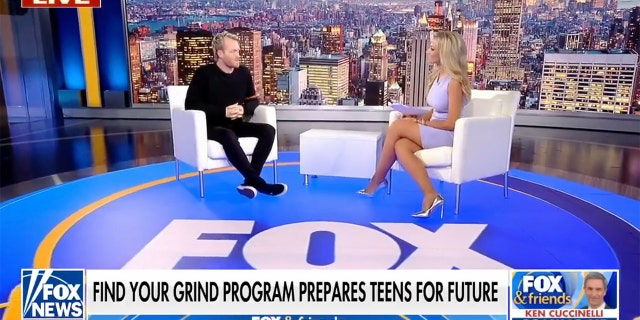Founder and CEO of Find Your Grind joined "Fox and Friends" on Tues., Sept. 20, 2022, to discuss his program for teens.