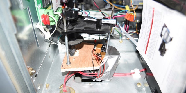 The electronic device installed inside the pump restricts the flow meter on the computer activated pump system, which causes the system to understate how much fuel is being pumped.