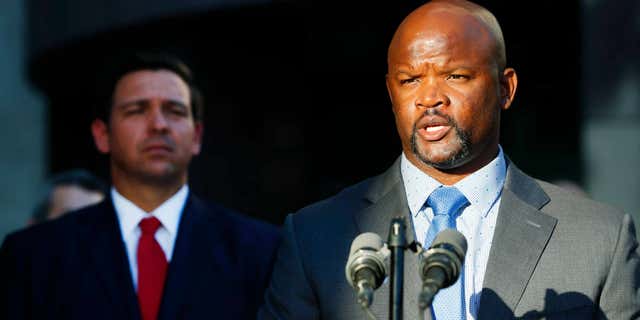 It was found that Sheriff Gregory Tony, pictured above in Fort Lauderdale, Florida, on Jan. 11, 2019, acted in self-defense when he shot and killed his 18-year-old neighbor during a fight at his family's home in 1993.