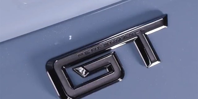 Ford has released an image of the 2024 Mustang GT's badge.