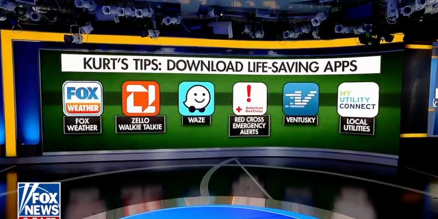 These apps — as shared on "Fox and Friends" on Monday, Sept. 26, 2022, can be lifesaving in the event of a weather disaster.