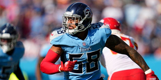 Titans lose top edge rusher Harold Landry to torn ACL: report | Fox News