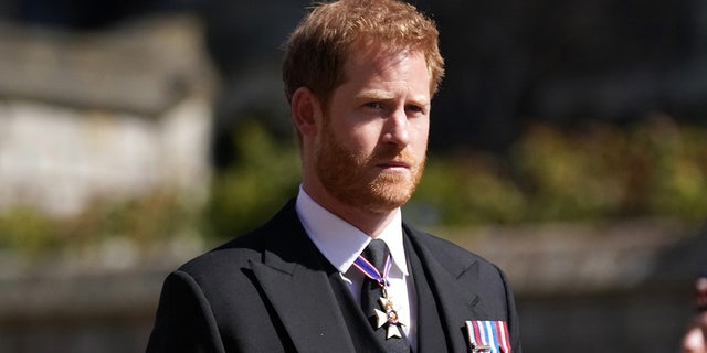 Prince Harry previously attended Prince Philip's funeral on his own.