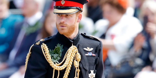 Prince Harry responds after news emerged he is not permitted to wear his military uniform to any royal events for Queen Elizabeth II's death. 