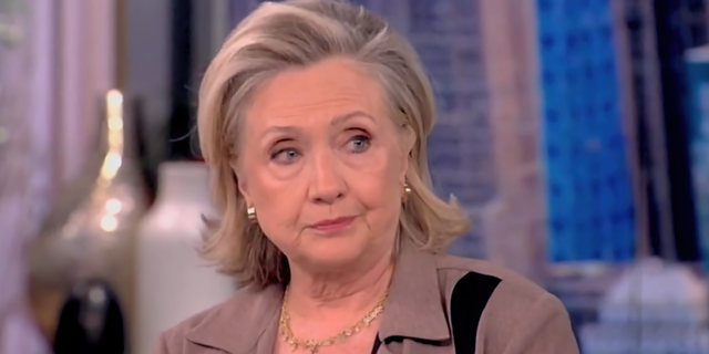 Hillary Clinton discusses President Biden's 'MAGA Republicans' speech on 'The View,' in September.