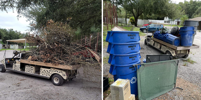 Carole Baskin, known for her role in the hit Netflix series "Tiger King," said in a series of Facebook posts that the rescue has been exhausting efforts to ensure it is ready for the storm.