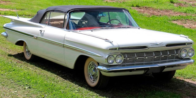 Bernadette Duellman used to drive this 1959 Chevy Impala convertible.