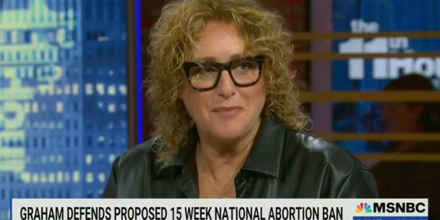 Comedian Judy Gold mocked Sen. Lindsey Graham, R-S.C., as someone who has never "seen a naked woman" on MSNBC Friday night.