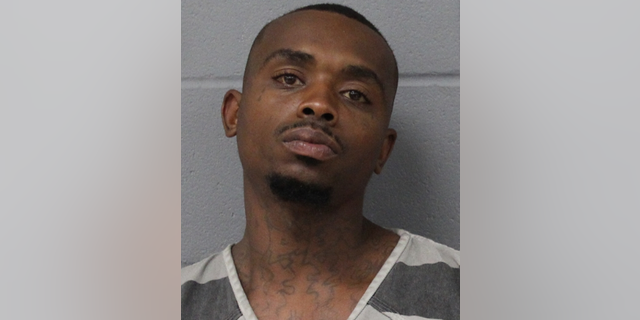 Jamarcus Drumgole, 31, was arrested on robbery charges for allegedly following a man home and robbing him in a ‘jugging’ incident on Monday.